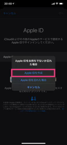 Apple IDの複数アカウント